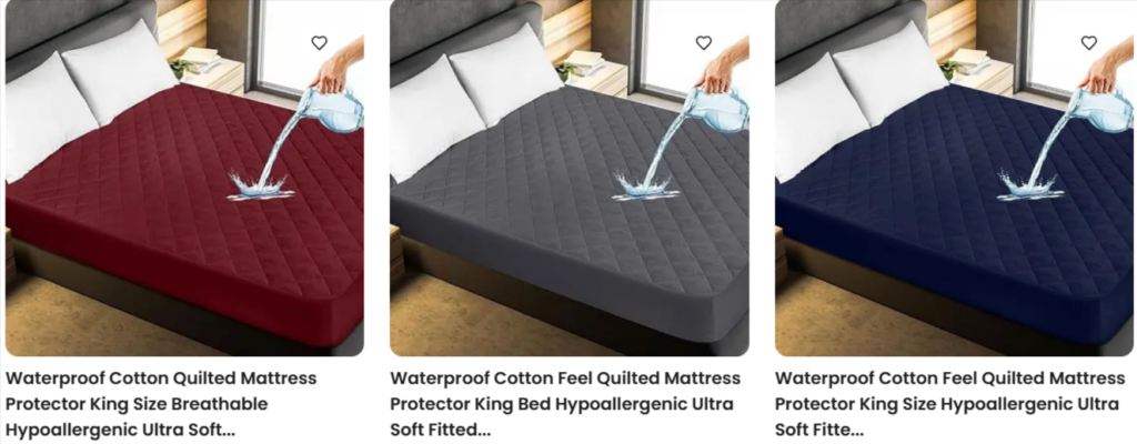 Waterproof Cotton Quilted Mattress Protector by GaddaCo