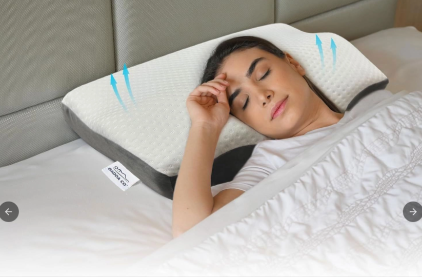 Memory Foam Dual Height Cervical Pillow - Premium Pillows Used in Hotel