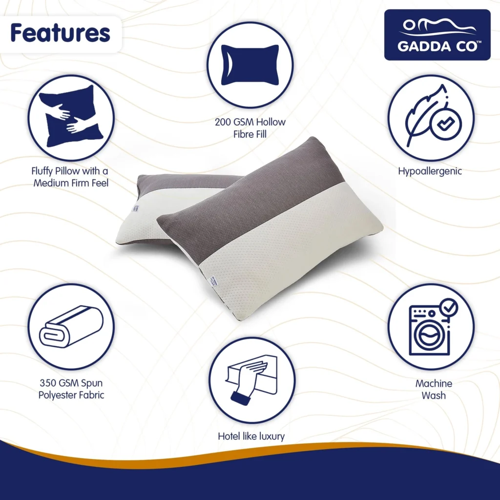 Buy Hollow Sleeping Fibre Pillow