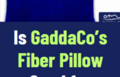 Is GaddaCo’s Fiber Pillow Good for Health?
