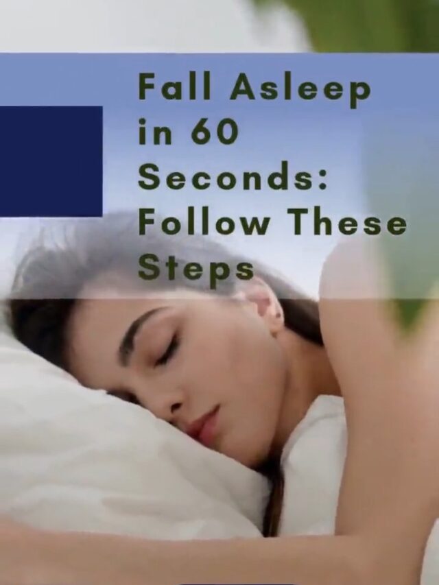 Fall Asleep in 60 Seconds: Follow These Steps