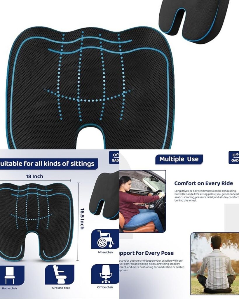 Back Support Pillows - Designed for Car and at the Office