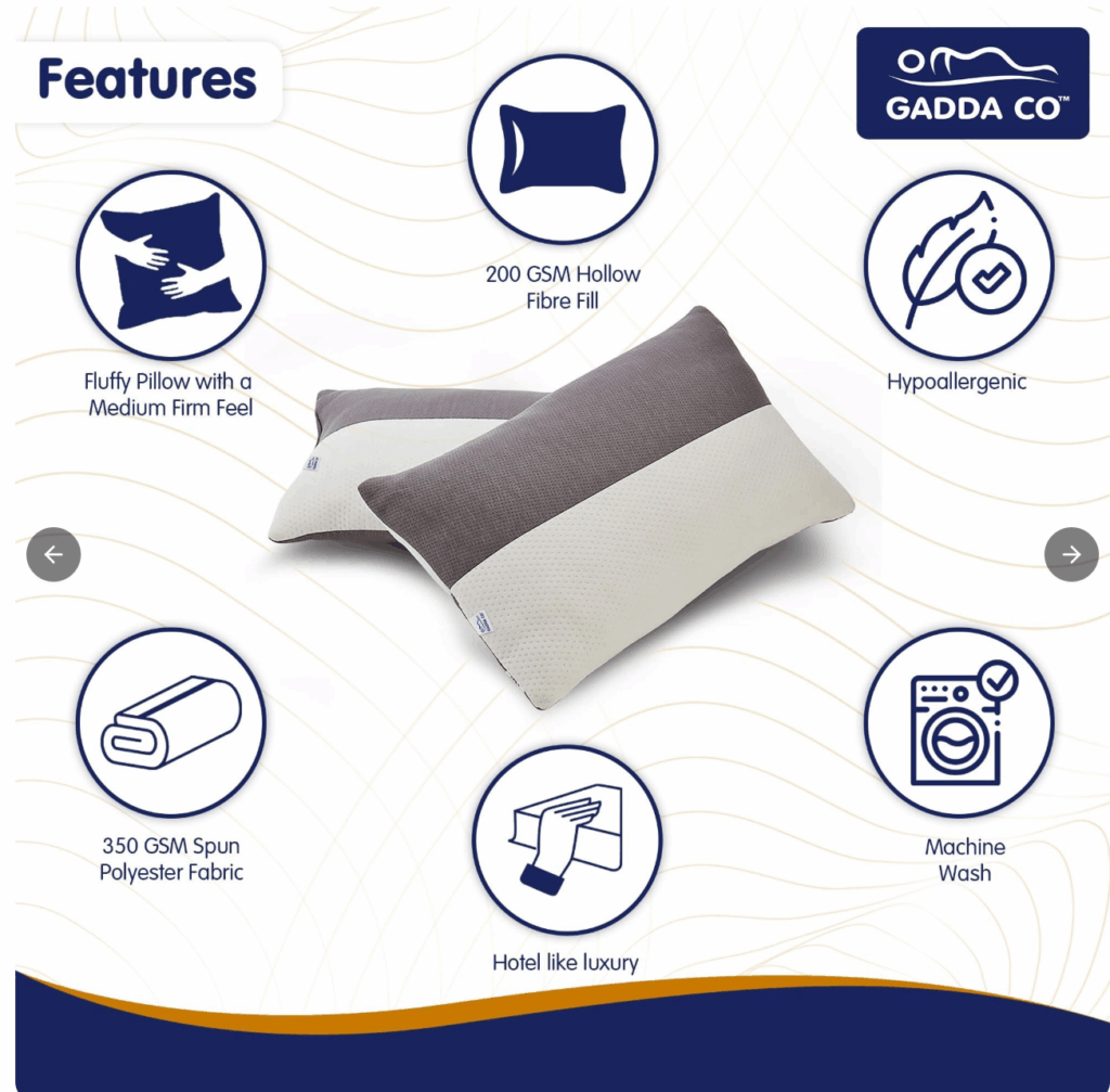 Buy Hollow Sleeping Fiber Pillows Online